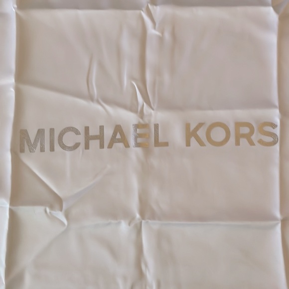 New Michael Kors Large Storage/Dust Bag White & Silver Lettering - Picture 3 of 8